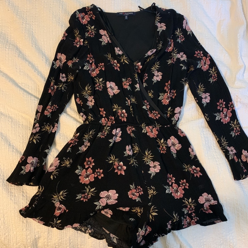 Cute floral romper